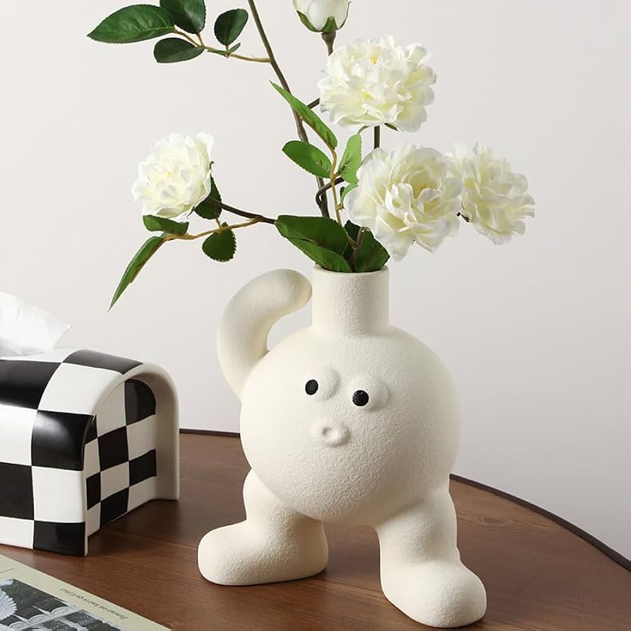 Amazon.co.jp: 【Russel】韓国雑貨 変な顔のかわいい花瓶 (B考える Amazon.co.jp: 【Russel】韓国雑貨 変な顔のかわいい花瓶 (B考える